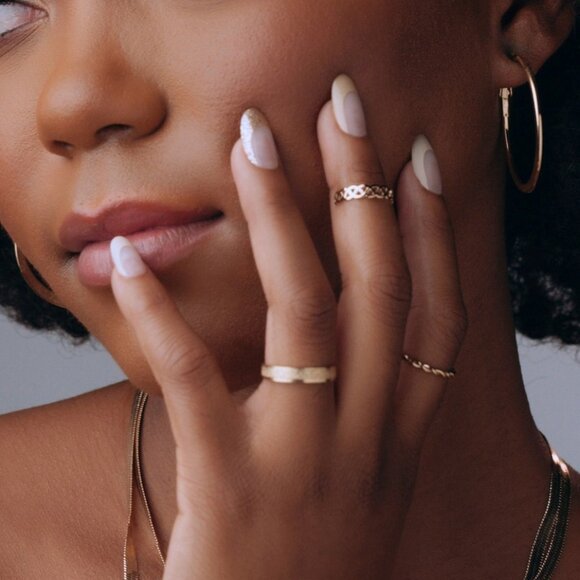 KISS Voguish Fantasy Medium Length Nails - Palm Trees - Picture 2 of 6